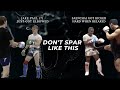Don't Spar Like This...
