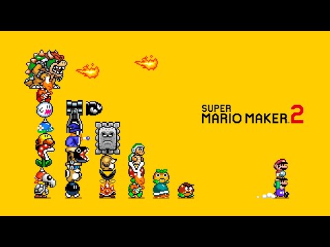 Super Mario Maker 2 - Endless Challenge / Super World | Incent