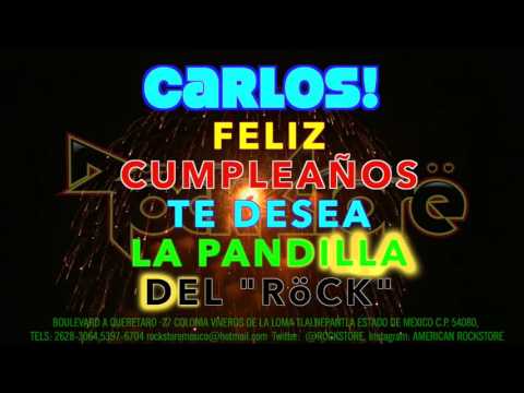 CARLOS FELIZ CUMPLEAÑOS!