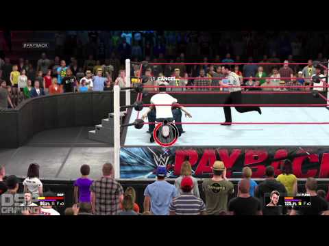 WWE2K15 My Career Mode (PS4/60fps) pt53 - New Moves and CM Punk IC Title Defense!