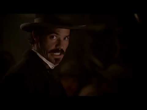 Deadwood: Wild Bill defends himself.