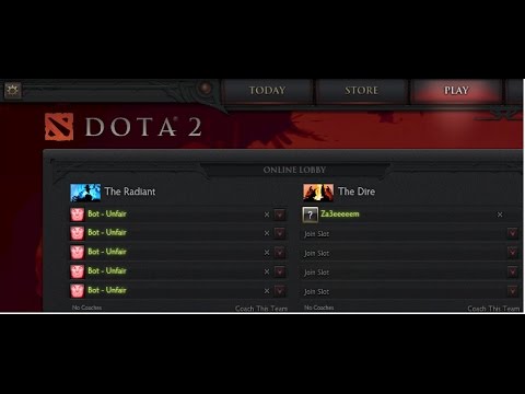 Dota 2 Bot Unfair 5 vs Ursa 720HD