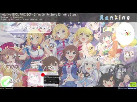 [Spectate] hvick225 | Shiny Smily Story [Shining Stars] +HDDT 98.47%  3 miss 642pp