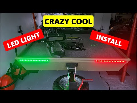Jon Boat LED Navigation Light Installation {Jon Boat To Bass Boat Conversion} Lowe 1448