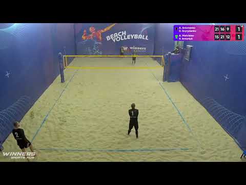 11:05 A. Antonenko / D. Svyrydenko - A. Matvieiev /V. Antoniuk 12.01.2023 | Winners Beach Volleyball