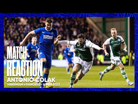 REACTION | Antonio Colak | 08 Mar 2023