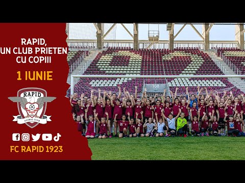 O zi minunata pentru Copiii Rapidului | 1 iunie