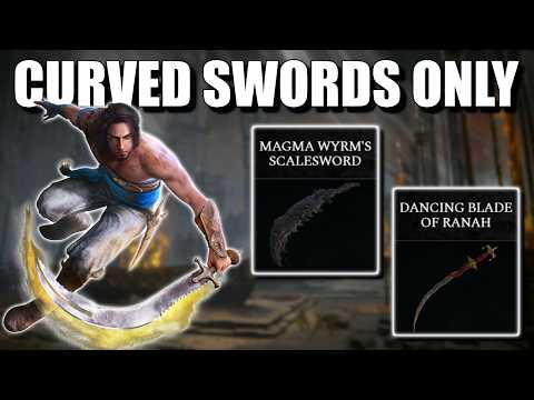 Breaking Elden Ring With CURVED SWORDS ONLY