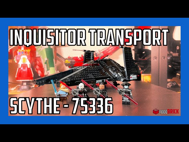Vídeo relacionado con LEGO 75336 Star Wars Transporte Inquisitorial Scythe, Nave Estelar para Construir, Espadas Láser de Juguete, Mini Figuras Ben Kenobi y Gran Inquisidor