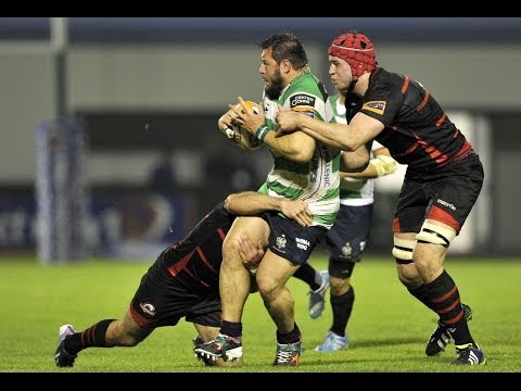 Excellent Alberto de Marchi Try - Benetton Treviso V Edinburgh 29th March 2014
