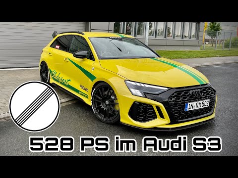 MTM Audi S3 Clubsport mit 528 PS - Ist er zu hart, bist Du zu weich! Inkl. 0-250 km/h Zeiten 🔥