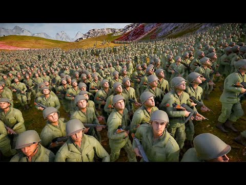 200,000 Romans against Soldiers WW2 | UEBS2| Ultimate Epic Battle Simulator 2