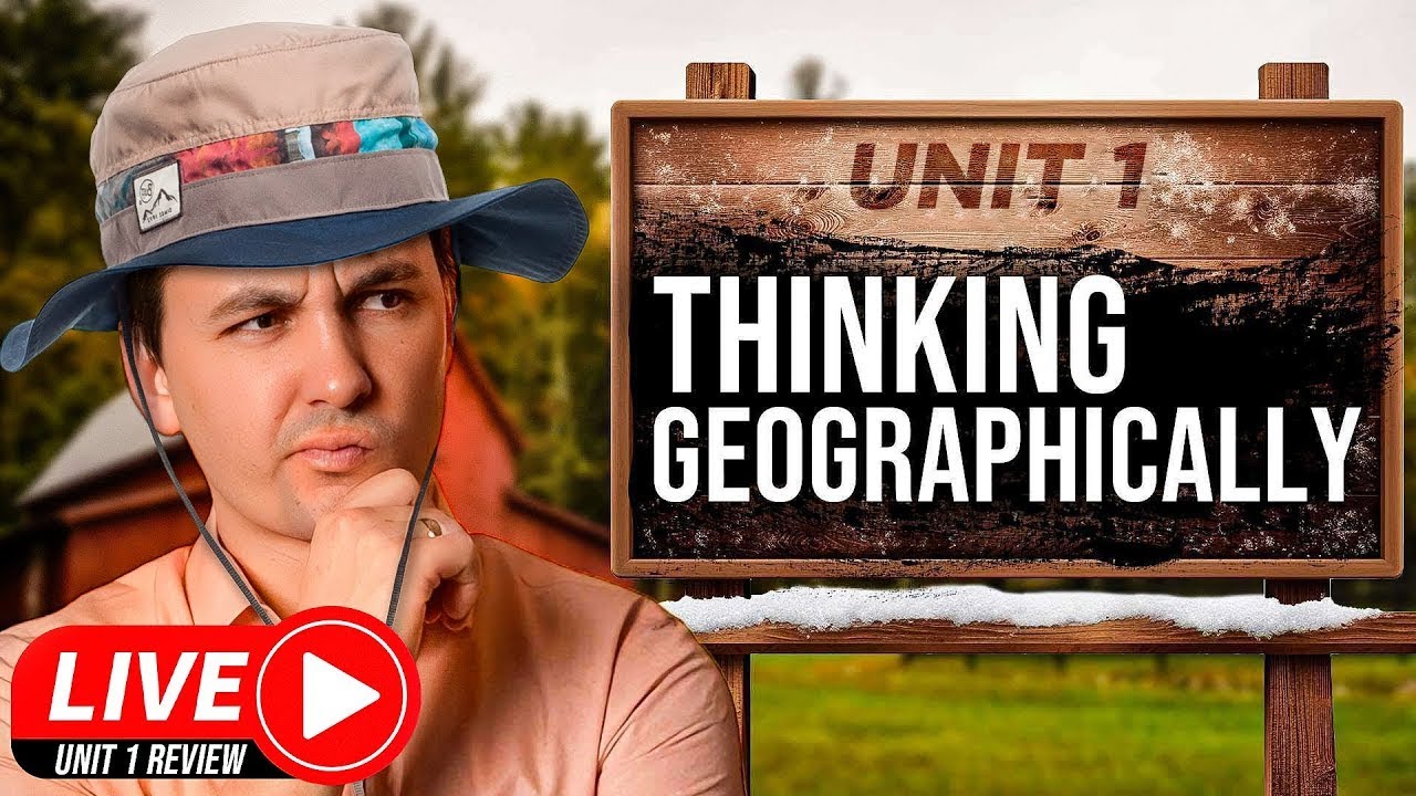 AP Human Geography Unit 1 Live Review! [Thinking Geographically]