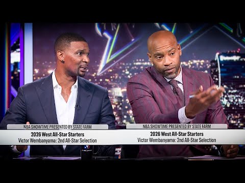 VC x Chris Bosh LOVE Wemby's Old School All-Star Attitude 😤