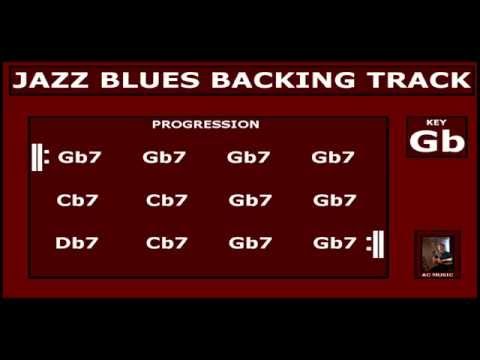 Backing Track - Jazz Blues in Gb