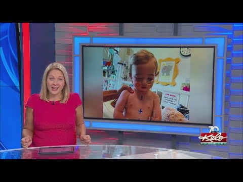 16-month-old with one of the rarest forms of cancer