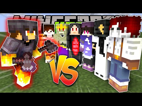 NOFAXU CONTRA TODOS DO SERVIDOR!!! A BATALHA FINAL MONSTROS!!! - Minecraft UFC #07 [Monstros]