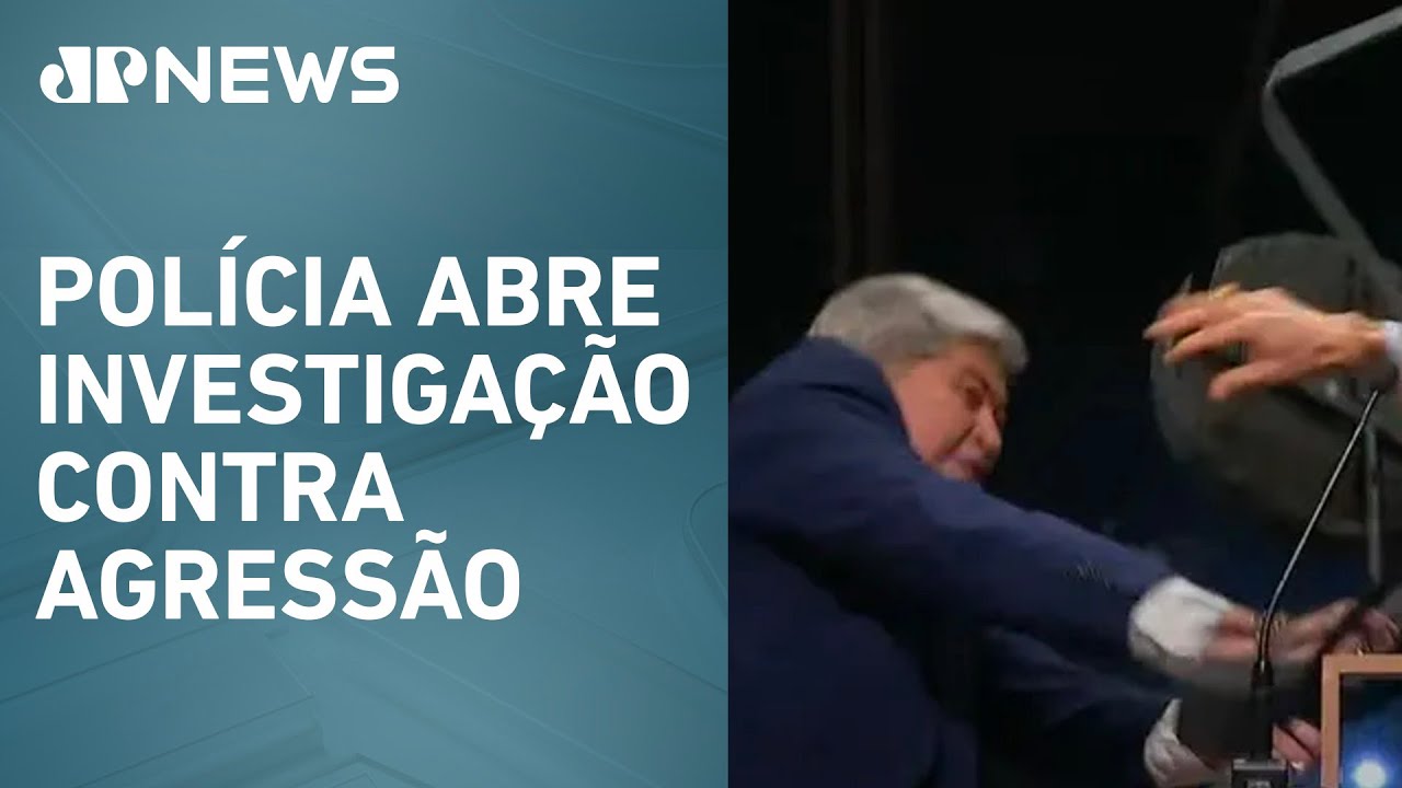 José Luiz Datena lamenta uso de violência contra Pablo Marçal