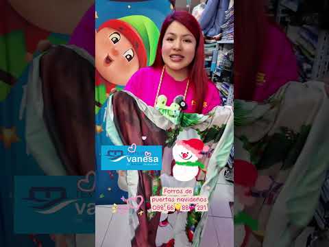 Forros de puertas #navidad  #cobijas #cobijas #tulcan #carchi #ecuador  #colombia