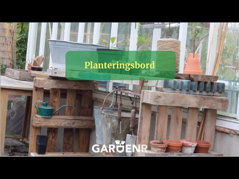 Planteringsbord - Trädgårdshacks med GardenR