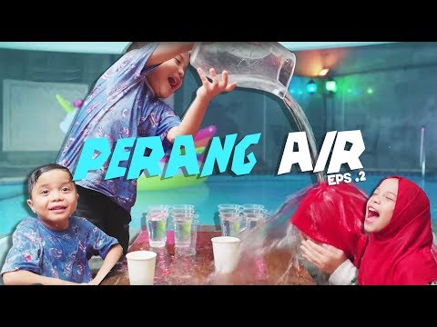 Ngakak Parah!! Perang Air Anak Ke-10 VS Anak Ke-11 | Gen Halilintar