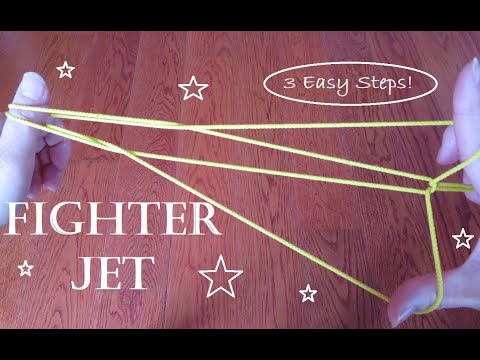((Easy)) Fighter Jet *Cat's Cradle/Ayatori*