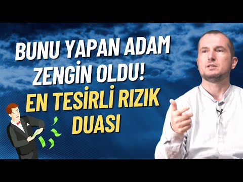 BUNU YAPAN ADAM ZENGİN OLDU! – EN TESİRLİ RIZIK DUASI / Kerem Önder