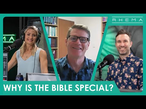 What Makes the Bible So Special? Geoff Macpherson Shares Wisdom with Rhema Breakfast