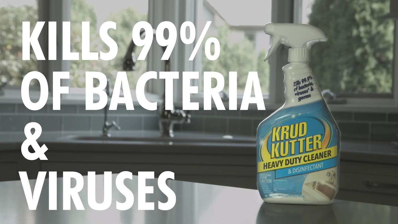 Thumbnail for Disinfect, Clean and Deodorize in One Step with Krud Kutter Heavy Duty Cleaner & Disinfectant
