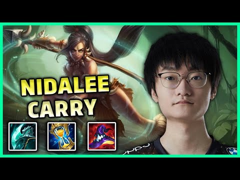 FPX Tian Hard Carries on Nidalee Jungle vs. Viego | KR Solo Q Season 11 | LoL Full Game VOD