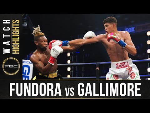Fundora vs Gallimore HIGHLIGHTS: August 22, 2020 | PBC on FOX