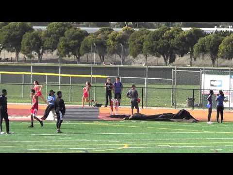 FSG 4x100 vs Servite & Rosary 3-9-16 - Los Alamitos Girls