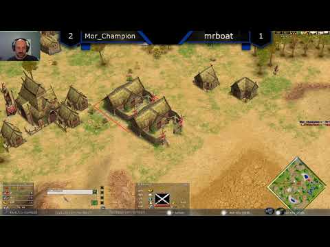 Mor_Champion vs mrboat - Age of Mythology: The Titans (Game 4) ft. ChronoJJ