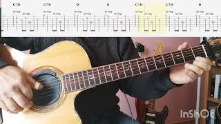 Brain Damage (Pink Floyd) tuto guitare avec TABS