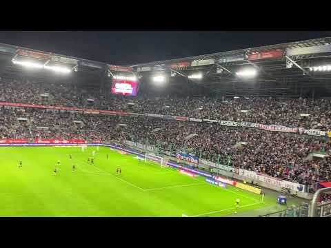 Górnik Zabrze vs GKS Katowice. Patrik Hellebrand. Goool