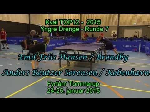 150124 Kval TOP12, Emil Friis Hansen - Anders Reutzer Sørensen