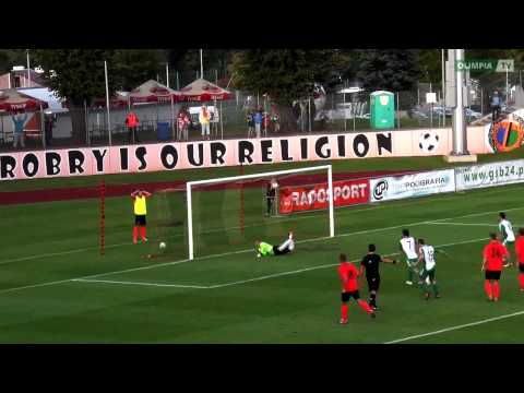 Chrobry Głogów 1-2 Olimpia Grudziądz (skrót meczu)