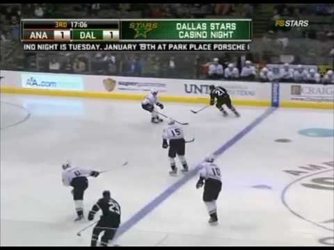 Stars' goals vs Ducks (AAC, Dallas 12-03-2009)