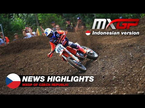 News Highlights dalam bahasa Indonesia | MXGP of Czech Republic 2021 #Motocross