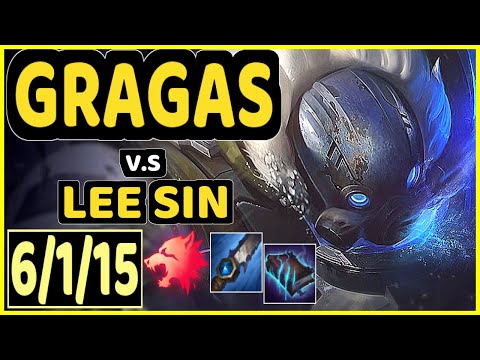 DJOKO (GRAGAS) vs LEE SIN - 6/1/15 KDA JUNGLE GAMEPLAY - EUW Ranked GRANDMASTER