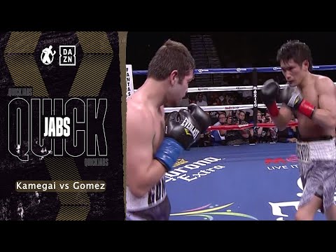 Yoshihiro Kamegai vs Alfonso Gomez #QuickJabs