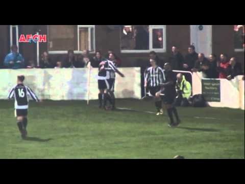 Wimborne Town 4 AFC Hornchurch 2 - FA Trophy 3Q (29 Nov 14) - Gamble goal
