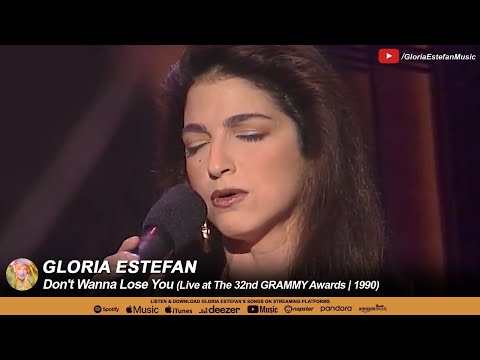 Gloria Estefan • Don't Wanna Lose You (Live at The 32nd GRAMMY Awards | 1990)