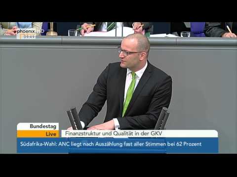 Bundestag - Debatte zur gesetzlichen Krankenversicherung am 09.05.2014
