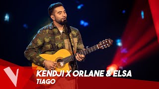 Kendji Girac – &#39;Tiago&#39; ●  X Orlane &amp; Elsa | Lives | The Voice Belgique Saison 9