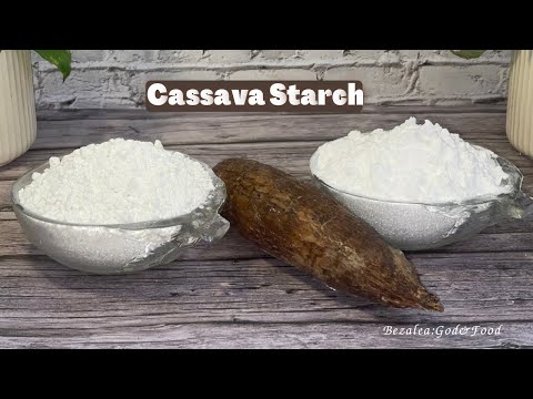 How to Make Cassava/Tapioca STARCH at Home
