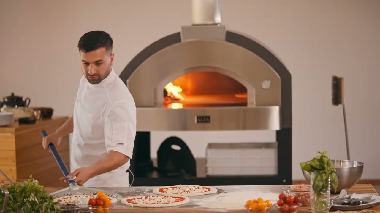 Video thumbnail for Alfa Quick Series Natural Gas Pizza Oven – 2 Pizza, 81,800 BTU