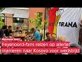 Feyenoord supporters vertellen over hun unieke reizen richting Kosovo