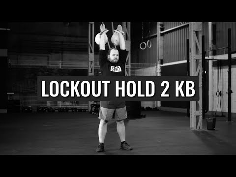 LOCKOUT HOLD WITH 2 KETTLEBELLS