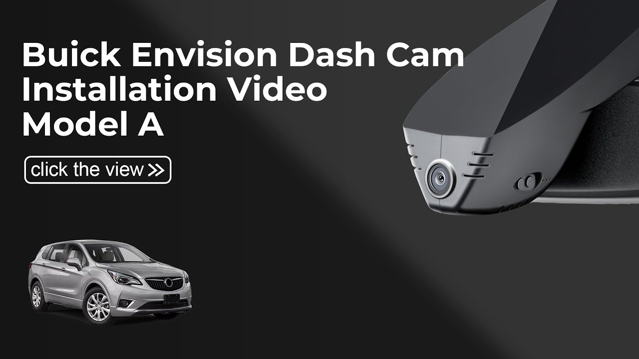 GM Buick Envision Gen1 2016-2020 Dash Cam 014F(Model A) Installation Video